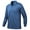 Dark Blue, variant on Satankud Mens Golf Shirt Long Sleeve 3 Button Moisture Wicking Dry Fit Solid Casual Golf Polo Shirts for Men Light Gray M