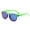 Green, variant on Newbee Fashion-Kyra Kids Two Tone Vintage Style Sunglasses Flash Mirror Lens Girls Boys Sunglasses UV Protection