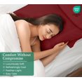 thumbnail image 3 of Royale Linens Standard Pillowcase Set of 2 - Bed Pillow Cover - 20"x26" - Pillowcases - 1800 Brushed Microfiber, Wrinkle & Fade Resistant - Soft & Cozy- Standard Size Pillow Case (STD, Tango Red), 3 of 9