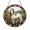 Acrylic 3.5 Inch, variant on Stained Glass Style Horse Window Hanging – Rustic Country Decor