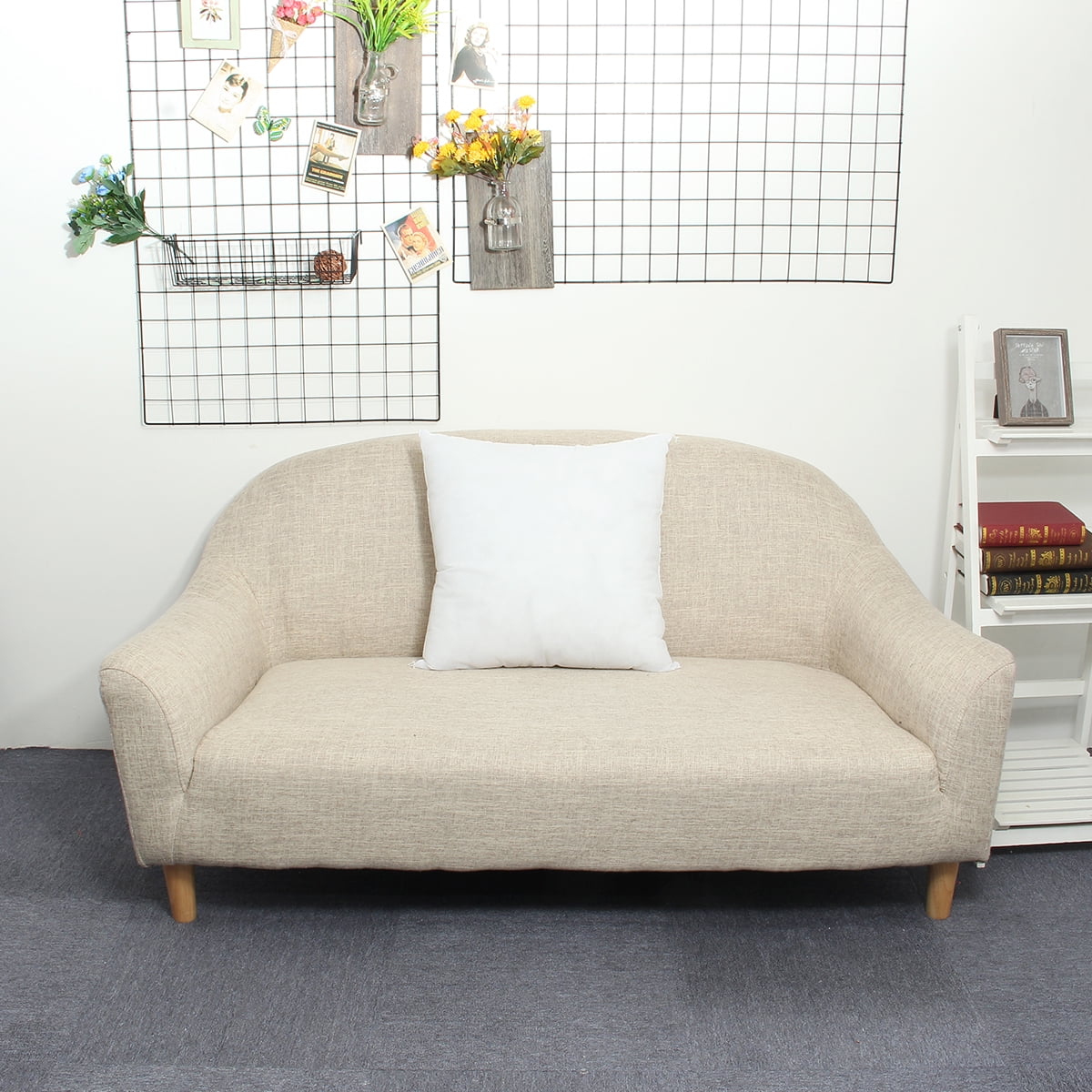 Throw Pillow Insert, Polyester Square Form Decorative Pillow, Cushion