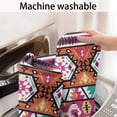thumbnail image 5 of Colorful Geometric Pattern Bathroom Rugs Mat,Non Slip Microfiber Bathroom Rug,Rubber Backing,Soft Bathroom Mats for Bathroom Floor,Tub and Shower,17x27in(43x68cm), 5 of 5