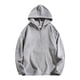 thumbnail image 1 of MHFRRA Sudadera con Capucha para Hombre, Cálida, de Invierno, con Cremallera, Informal, Cómoda, Suave y Acogedora, Chaqueta Deportiva para Exteriores Gris, 1 of 2