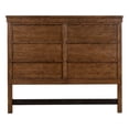 thumbnail image 3 of Liberty Furniture Carolina Park Queen Panel Headboard for Bedroom - Brown, 3 of 5