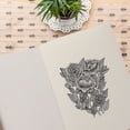 thumbnail image 3 of BRIGHTFUFU Sketch Book Pad for Sketch 120 Sheets Paper Beige Compact Portable Lightweight Travel Picnic Outdoor Activities Durable Birthday Xmas Works with Pen Pencil Pastels Crayons, 3 of 8