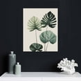 thumbnail image 4 of Nawypu  3 Piece Green Plants Poster Canvas Frame Wall Art Suitable for Room Decor Aesthetic Living Room Bedroom Bathroom Office and Other Wall Decor, 4 of 4