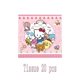 thumbnail image 1 of Serie Sanrio Hello Kitty Fiesta de cumpleaños Lindo Kulomi Cubiertos Plato Desechable Banner Topper Bandera Colgante Globos Set Cumpleaños, 1 of 5