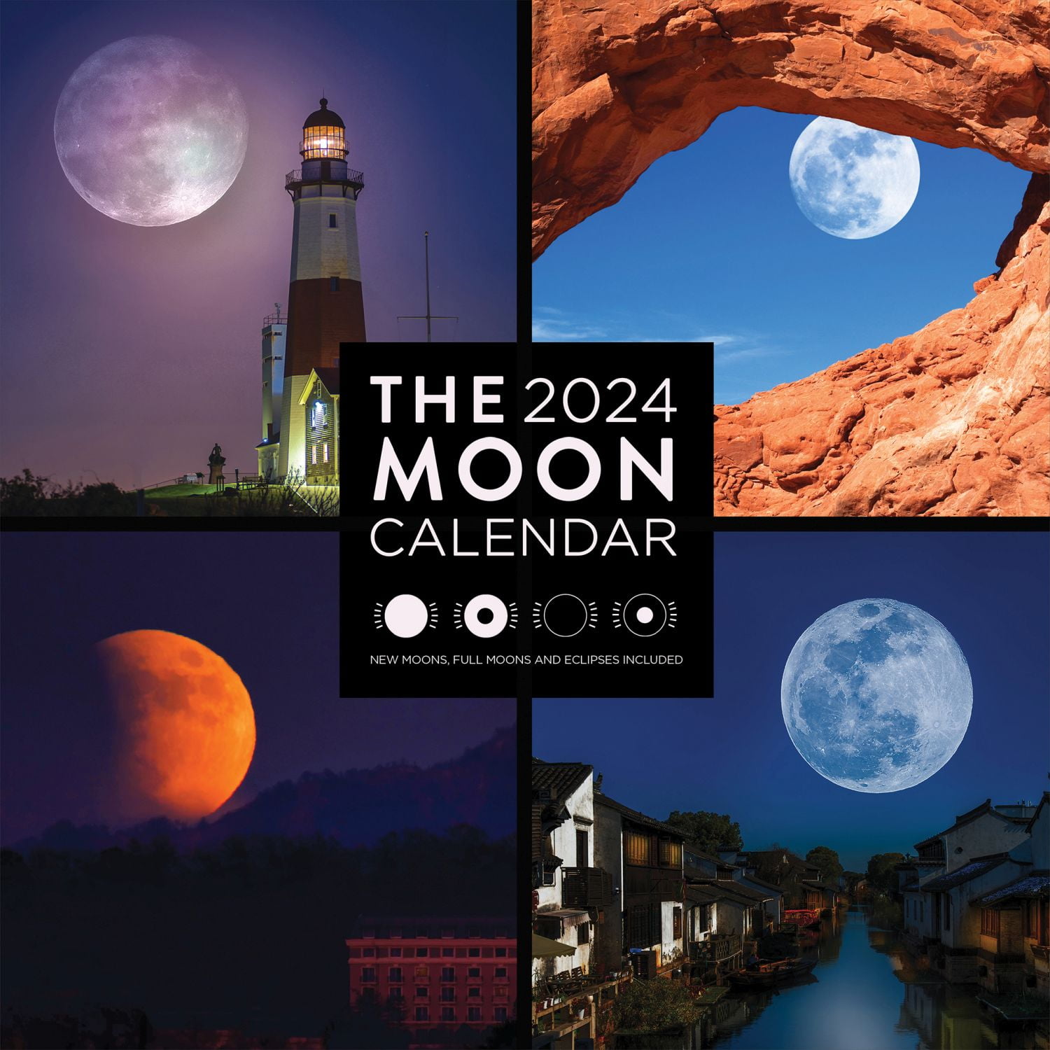 TF Publishing, Moons 2024 Wall Calendar