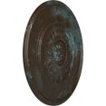 thumbnail image 3 of 29 3/4"OD x 1 1/2"P Wigan Ceiling Medallion, Hand-Painted Bronze Blue Patina, 3 of 7