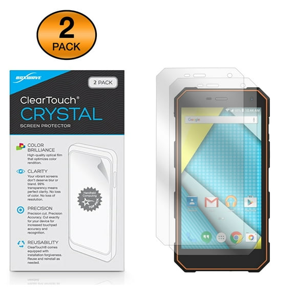 Plum Gator 4 Screen Protector, BoxWave [ClearTouch Crystal (2-Pack)] HD Film Skin - Shields From Scratches for Plum Gator 4