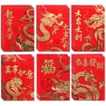 thumbnail image 3 of Miangastore 60 Pcs Enveloppes Rouges au Design Créatif Symbole de Bénédictions pour Amis et Familles, 3 of 8