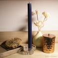 thumbnail image 2 of Better Homes & Gardens Unscented Taper Candles, Dark Blue, 2-Pack, 11 Inches Height, 2 of 6