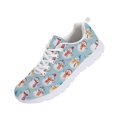 thumbnail image 1 of Chririnla Mesh Running Shoes for Jogging, Lace Up Lace-up Sports Tennis Shoes for Men, Snowman, 1 of 2