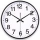 thumbnail image 1 of Reloj de pared silencioso, reloj de pared de moda, reloj de dormitorio, sala de estar, oficina, reloj de cuarzo simple, reloj electrónico, adecuado for sala de estar, estudio, dormitorio, oficina., 1 of 6