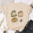 thumbnail image 3 of Hamster top women graphic summer Y2K t shirt girl designer harajuku manga clothing, 3 of 7