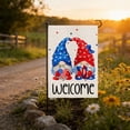 thumbnail image 6 of QuanTara Double Sided Patriotic Garden Flag, 11.8x17.7in Americans Flag Outdoor Yard Porch Decoration for 4th of July, Memorial Day, Home Decor, 6 of 6