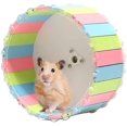 thumbnail image 1 of Jouet de Roue de Hamster, Roue d'Exercice de Hamster, Roue de Hamster, Roue d'Exercice de Hamster Silencieux (1pcs, Multicolore), 1 of 5
