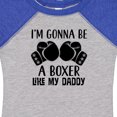 thumbnail image 4 of Inktastic Boxer Like Daddy Boxing Boys or Girls Baby Bodysuit, 4 of 5