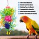 thumbnail image 3 of ER Paquete de 3 juguetes para pájaros, juguetes para masticar, decoración de jaula para mascotas con campana para periquitos, cacatúas, estorninos, guacamayos y otros animales pequeños. Excelente Rendimiento, 3 of 5