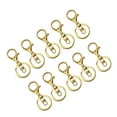 thumbnail image 1 of kurtrusly 10pcs/set Fermoirs à Mouchoirs Robustes et Durables Crochets Pivotants et Variété Or 1Set, 1 of 6