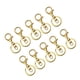 thumbnail image 4 of Wosthever 10 unids/set mosquetones pinza de langosta para llavero-accesorios fuertes y funcionales para llave fácil de oro Type2 NO2, 4 of 6