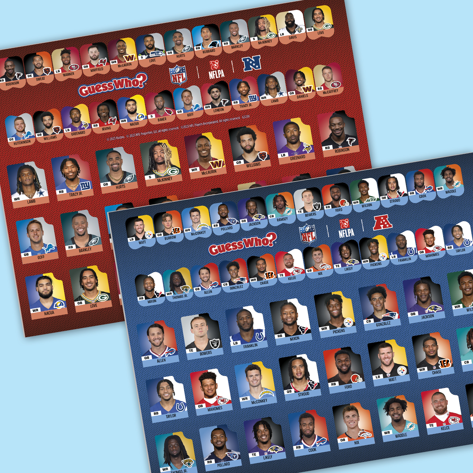 Guess Who? NFL Edition Board Game photo 3
