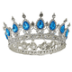 thumbnail image 1 of Corona para cumpleaños, Tiara, hermosa corona de metal de cristal, corona de princesa para fiesta de graduación, diadema para disfraz, 1 of 5