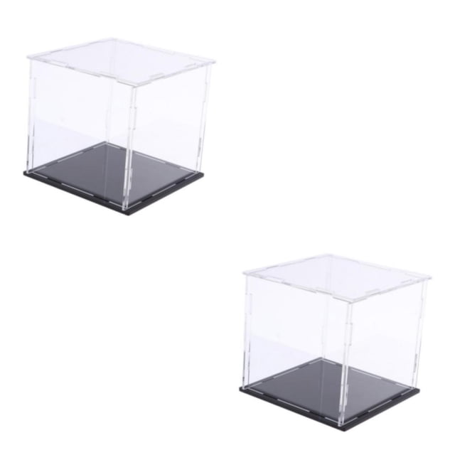 Vogacara Acrylic Toy Display Show Case Dustproof Box Large Case Protection Type4 NO4