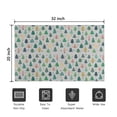 thumbnail image 5 of Gray Christmas Tree Pattern Door Rugs,Washable Non Slip Door Mats Indoor,Decorative Door Mats,Entry Mat Indoor for Entrance,Bedroom,Kitchen,Bathroom,20"x32", 5 of 6