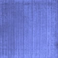 thumbnail image 1 of Ahgly Company Machine Washable Indoor Square Abstract Blue Contemporary Area Rugs, 5' Square, 1 of 4