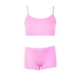 thumbnail image 6 of 6 Packs of Sofra Girls Seamless Sports Boyshorts Panty and Training Bra Sets (Style#3), 6 of 7