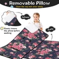 thumbnail image 3 of Pioneer Flower Floral Print Pattern Toddler Nap Mats for Kids Preschool,Sleeping Mat Bag or Kids,Toddler Sleeping Bag,Toddler Nap Mat or Daycare, 3 of 6