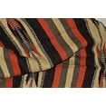 thumbnail image 5 of Galaxy Reborn Mexican Blanket Handwoven XLarge Tribal Arrow Falsa in Burnt Umbre Heavyweight Premium Blanket Mexican Yoga Bohemian Throw Indian Rug Serape, 5 of 6