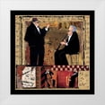 thumbnail image 3 of CW Designs Inc. 26x26 White Modern Wood Framed Wall Art Titled - Jazz Trumpet, 3 of 5