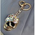 thumbnail image 3 of Skull Keychain Keychain Trendy and Punk Style Key Chain Unisex Gift for Friends,Multi-color, 3 of 4