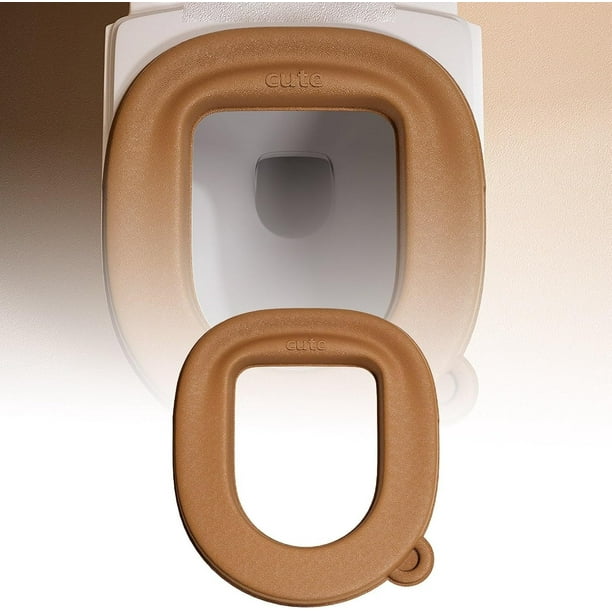 Tapa De Inodoro Con Cojn Suave, Ajuste Universal, Material Impermeable, Fcil Instalacin, Para Baos Y Hogares, Paquete De 1 Unidad, Color Negro., Ukhbmc