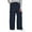 Navyblue, variant on SWQZVT Womens Pants Plus Size Cargo Pants for Women Wide Leg Elastic Waist Drawstring Pants With Pockets loose Comfy Lounge Pants 3XL