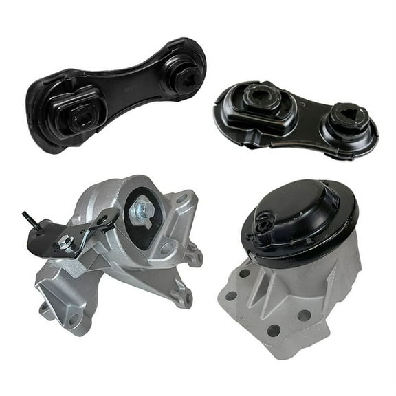 K3646 Engine Motor & Transmission Mount Set 4pc Fits 2010-18 Ford Taurus 3.5L Turbo AUTO w/o Police Pkg : A5571 A5569 A5568 A5751
