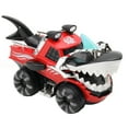 thumbnail image 1 of Red Red Shark Deformation Car With Led Lights Music Effects Automatic Driving Toy For Children 8.9 Inch Play Vehicle, 1 of 8