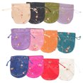 thumbnail image 6 of WASHWEPE 12pcs Drawstring Small present Bags Cloth Bags Drawstring Jewelry Bags Drawstring Pouch, 6 of 8