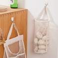 thumbnail image 6 of ZFSBZBS Reusable Breathable Hanging Storage Mesh Bags, Onion Bags Mesh Garlic Net Bag, Washable Kitchen Storage Holder Bag for Potatoes, Onions, Garlics, Vegetables, Fruit, 6 of 6