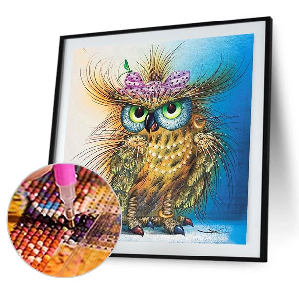 Cuadros Decorativos 5D bricolaje taladro diamante pintura Animal patrón punto de cruz bordado manualidades Ehuebsd Nuevos Originales