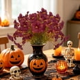 thumbnail image 4 of Gqtwoy Artificial Fall Silk Flowers Bouquet, Realistic Fake Floral Stems, Faux Fall Blooms for Vase Fillers, Halloween Thanksgiving Decor, Mixed Stems for Home Decoration, 4 of 6