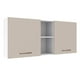 thumbnail image 1 of Alacena Madesa 150 cm 2 Puertas 2 Nichos Blanco/Crema Agata, 1 of 9