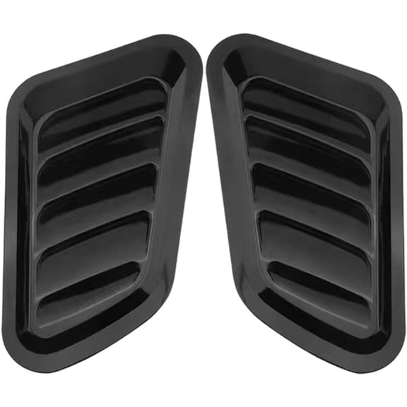 Hood Vent Trim Cover, Air Intake Side Scoop Decoration