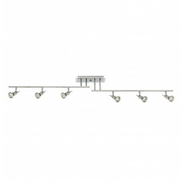 Access Lighting 52043-BS Viper 6 Lumières Off-Set Semi-Rinçage - Acier Brossé