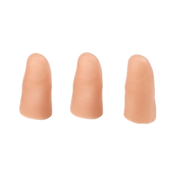 XIRQI Gel Finger Protectors Finger Sleeves Finger Gloves Covers Fingertip Bandages,Large Disposable Latex Finger Cots Anti Static