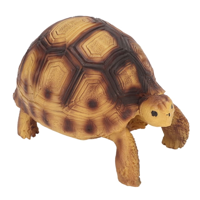 Figurita de tortuga, adorno decorativo inodoro seguro simulado, modelo de tortuga de resina, juguete para coleccionista infantil