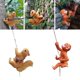 thumbnail image 1 of 2x Climbing Animal Figurines Ornament Pot Hanger for Tree Decoration Baoblaze none, 1 of 8