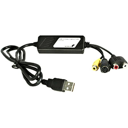 StarTech.com SVID2USB2 S-Video to USB 2.0 Video Capture Cable